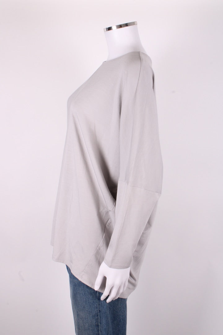 Max Mara Long Sleeve Top Grey M | Medium, Grey