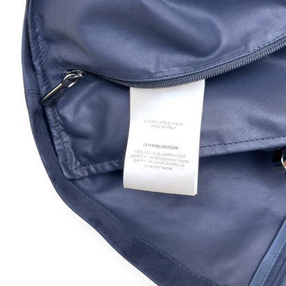 THOM SWEENEY SS25 SUEDE FIELD JACKET NAVY 52 / L | Large, Navy