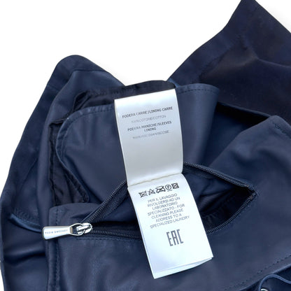 THOM SWEENEY SS25 SUEDE FIELD JACKET NAVY 52 / L | Large, Navy