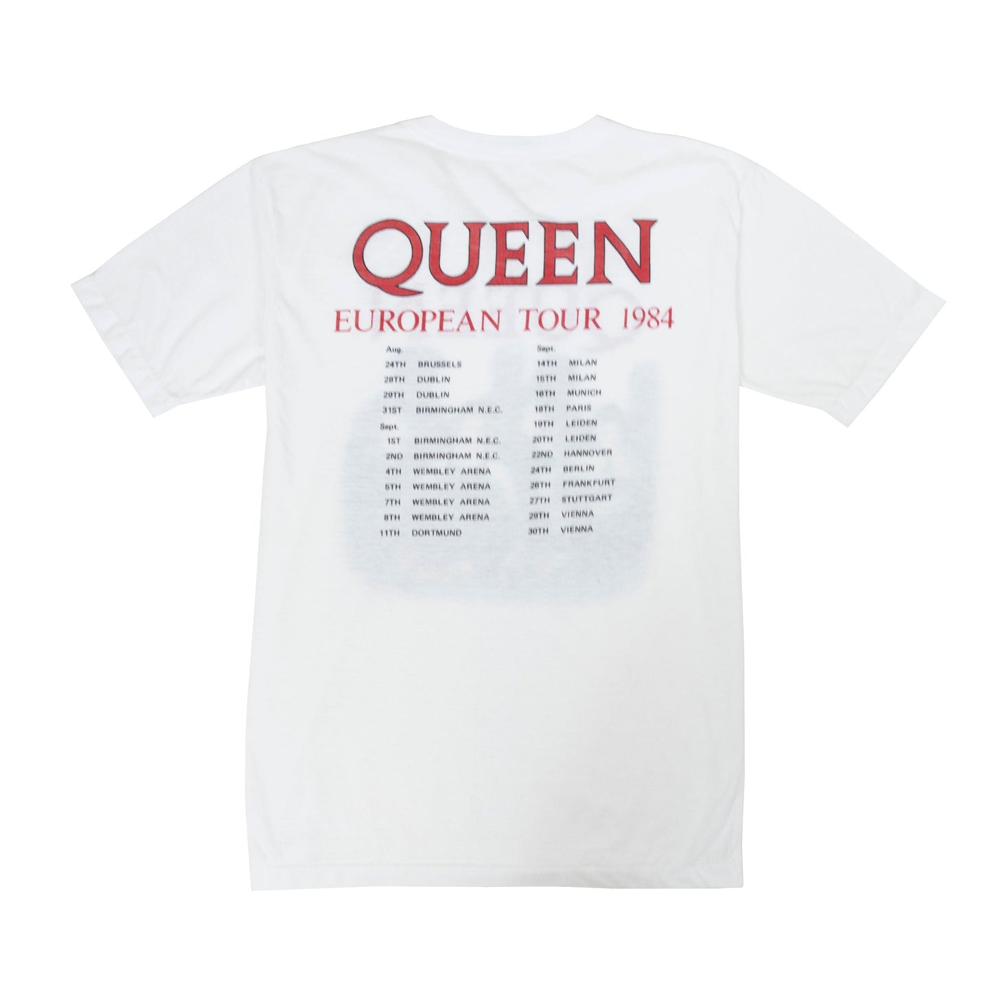 Queen European Tour 1984 Graphic Tee