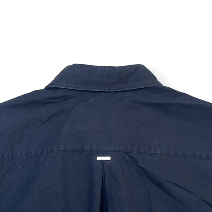LOUIS VUITTON MULTI-POCKET COTTON WORK SHIRT BLACK L | Large, Black