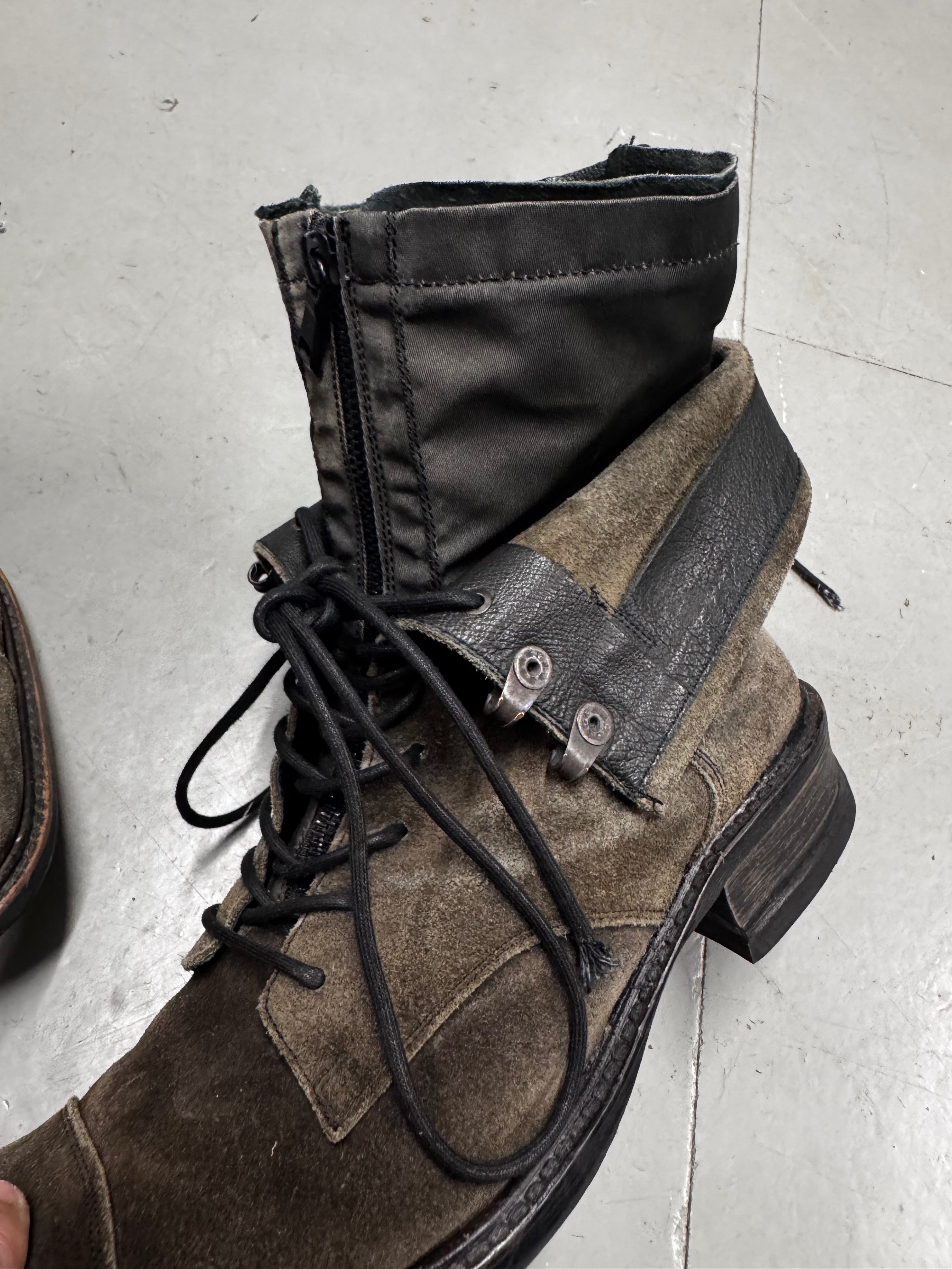 00s Archive alfredoBANNISTER short boots alfredoBANNISTER ショート