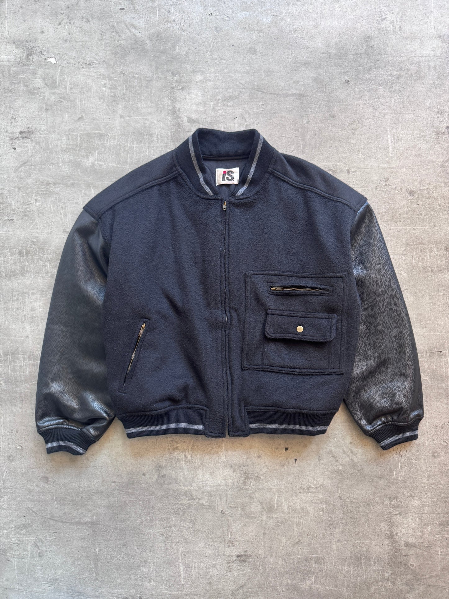 Issey Miyake Sport Varsity Jacket. FA : 276 | LARGE, Multicoloured