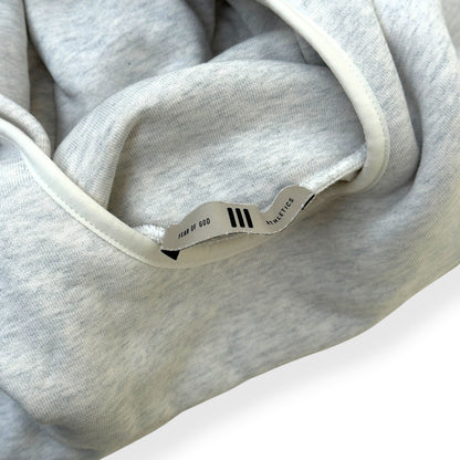 FEAR OF GOD X ADIDAS ATHLETIC HOODIE LIGHT GREY L | Large, Grey