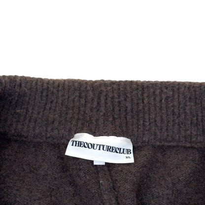 THE COUTURE CLUB FLUFFY JOGGERS BROWN XL | XL, Brown