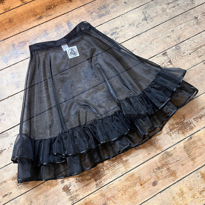 MISSONI SHEER BLACK SKIRT