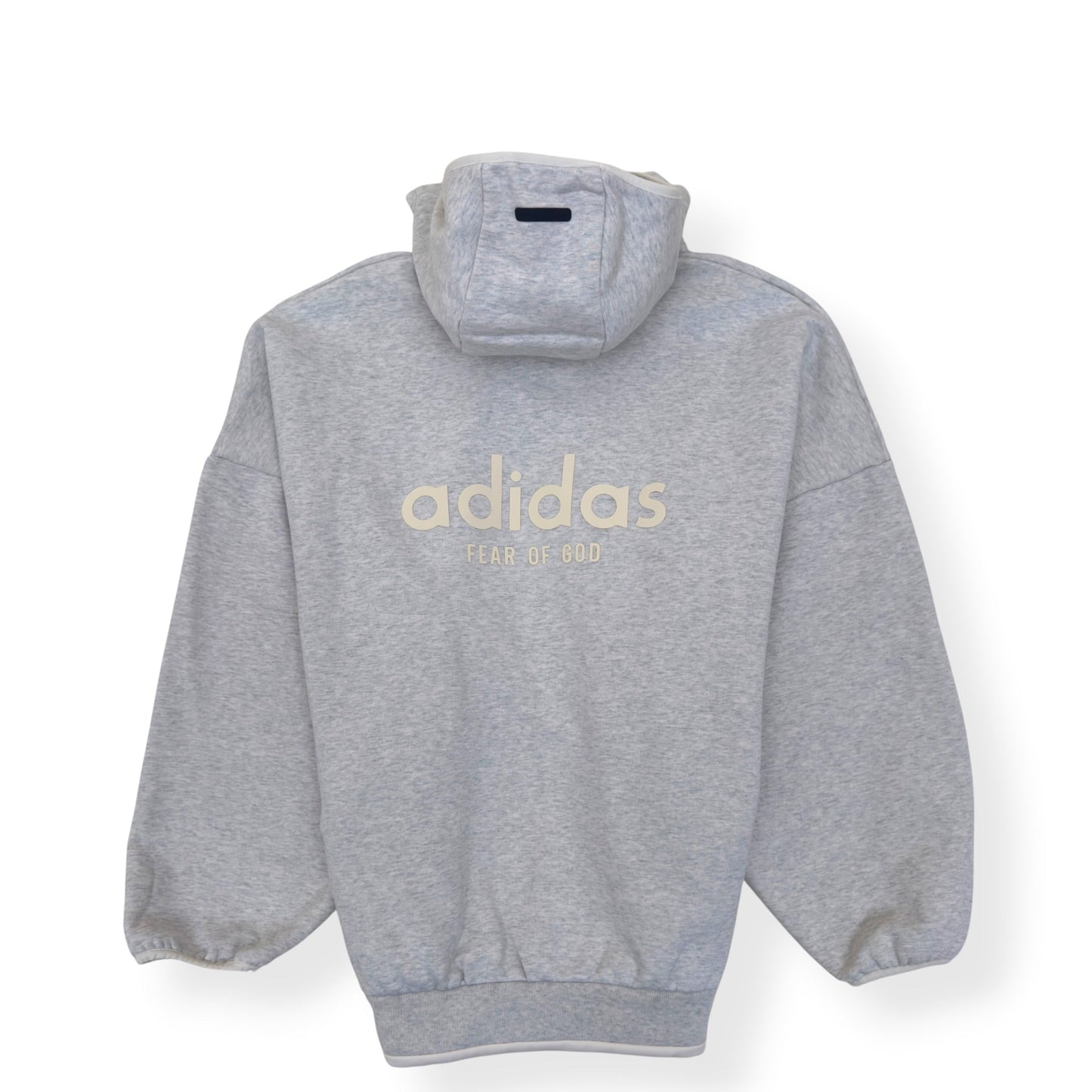FEAR OF GOD X ADIDAS ATHLETIC HOODIE LIGHT GREY L | Large, Grey