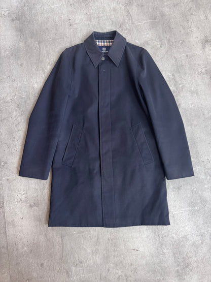 Aquascutum Navy Trench Coat