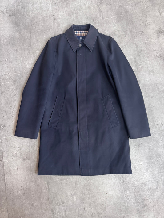 Aquascutum Navy Trench Coat