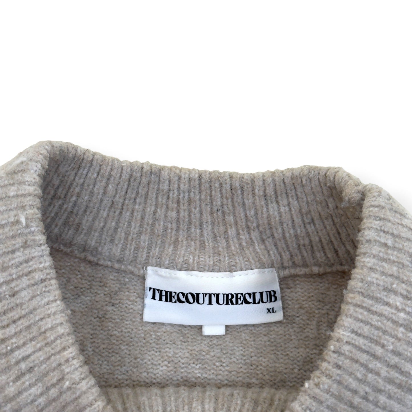 THE COUTURE CLUB FLUFFY SWEATSHIRT GREY XL | XL, Grey