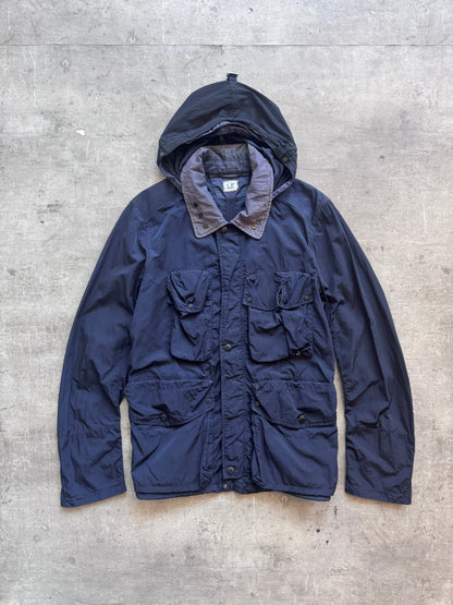 C.P. Garment Dyed Full Zip Multi Pocket Nylon Jacket. FA : 276 | MEDIUM, Multicoloured