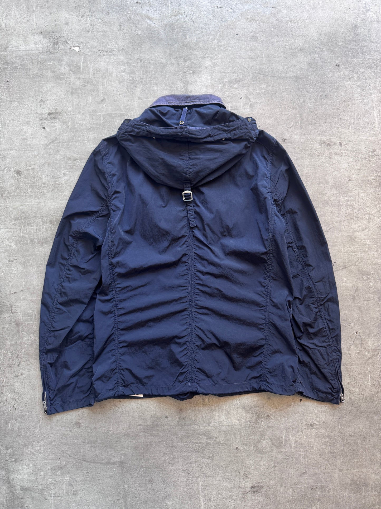 C.P. Garment Dyed Full Zip Multi Pocket Nylon Jacket. FA : 276 | MEDIUM, Multicoloured