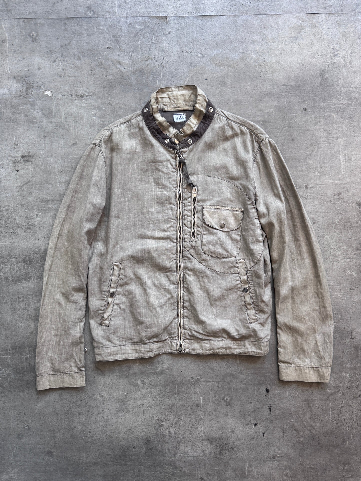 SS 2004 C.P. Company Lino Flax Jacket. FA : 276 | Medium, Multicoloured
