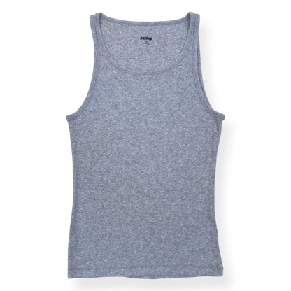 SKIMS RIBBED TANK TOP GREY L | Large, Grey