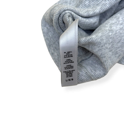 SKIMS RIBBED TANK TOP GREY L | Large, Grey