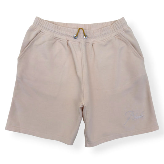 RHUDE EMRODERED LOGO SHORTS SAND XL | XL, Red