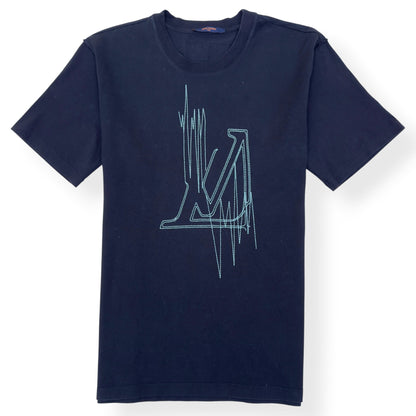 LOUIS VUITTON FREQUENCY T-SHIRT BLACK XXL | XXL, Black
