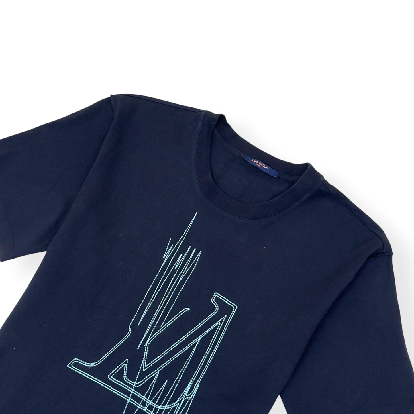 LOUIS VUITTON FREQUENCY T-SHIRT BLACK XXL | XXL, Black