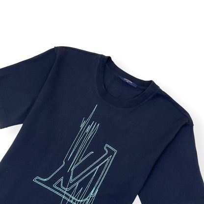 LOUIS VUITTON FREQUENCY T-SHIRT BLACK XXL | XXL, Black