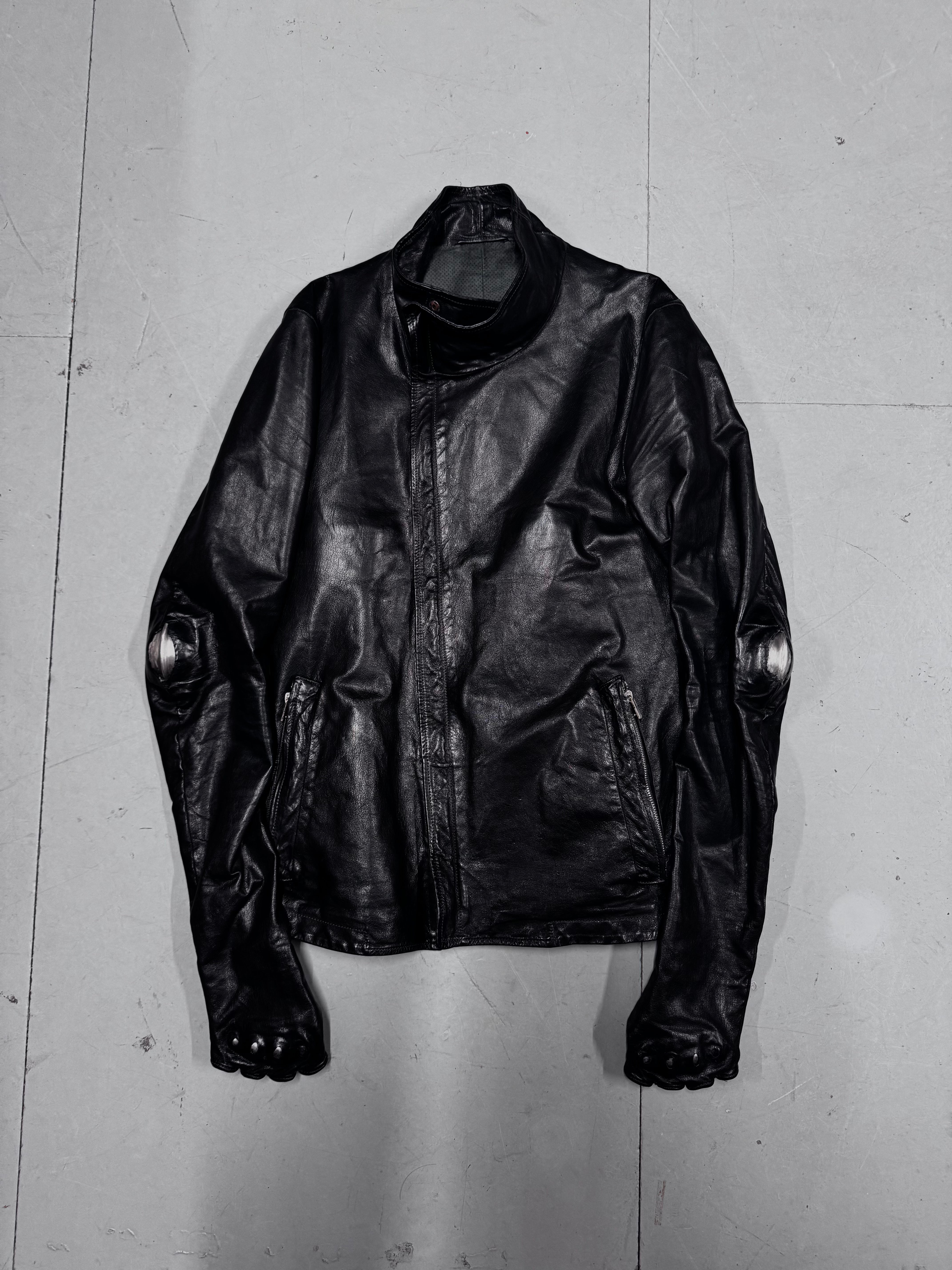 ジャケット・アウター Carol Christian Poell Prosthetic Jacket Carol Christian Poell High Neck CORS horse leather jacket 50