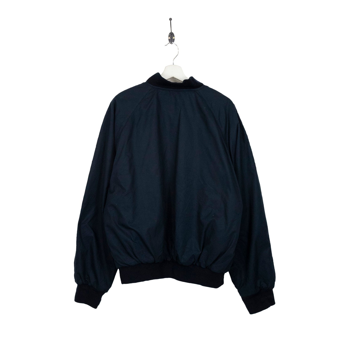 1980s Giorgio Armani Black Bomber Jacket