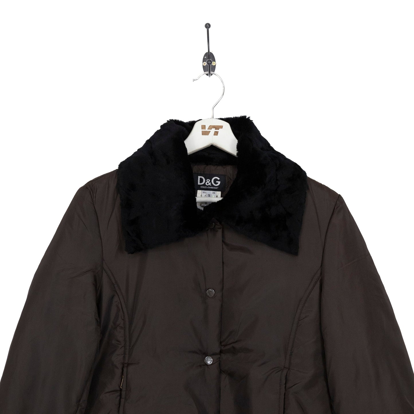 D&G Fur Collar Puffer Jacket