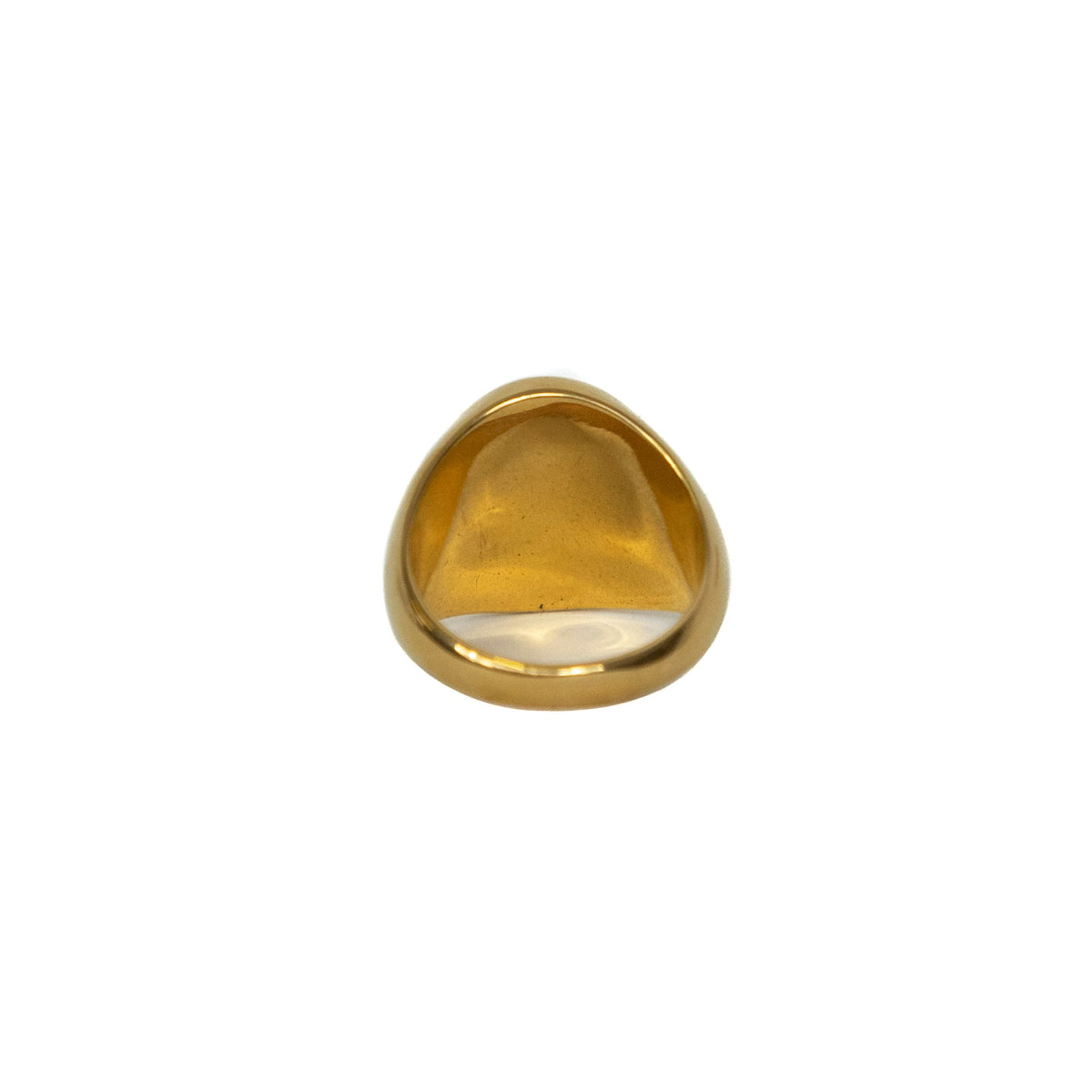 Gold Oval Signet Ring | O/S, Gold