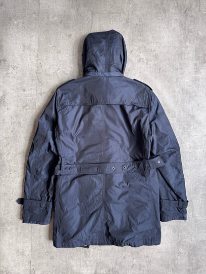 Burberry Black Label Navy Double Lined Utility Parka