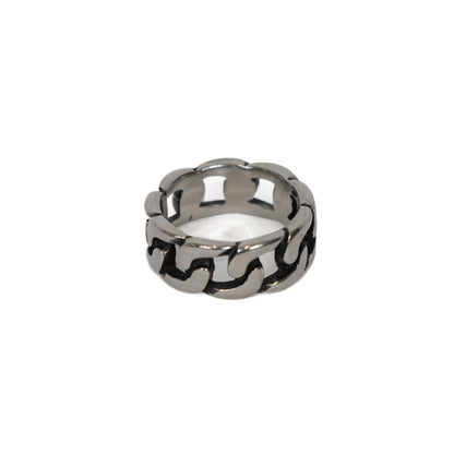 Silver Chain Ring | O/S, Silver