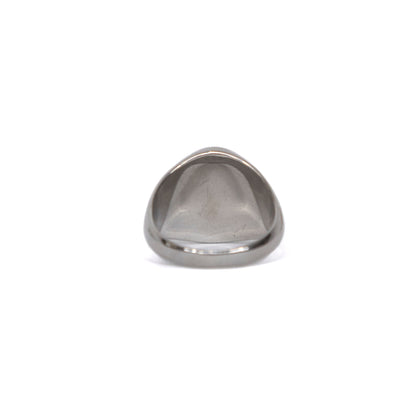 Silver Oval Signet Ring | O/S, Silver