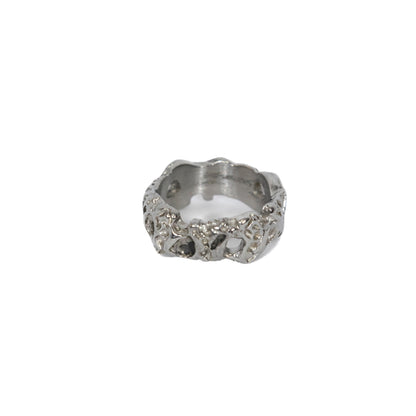 Silver Gloop Ring | O/S, Silver