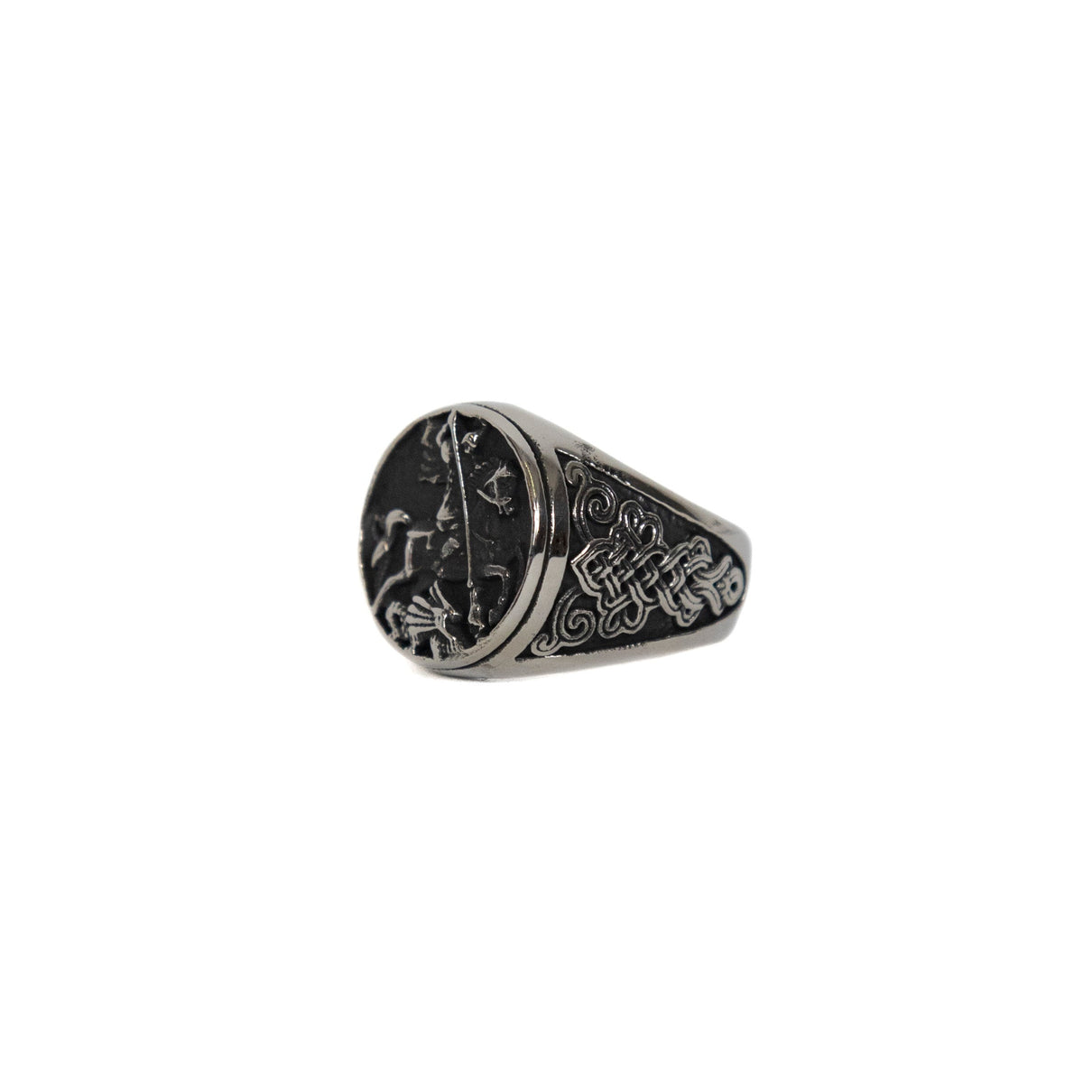 Silver Knight Ring | O/S, Silver