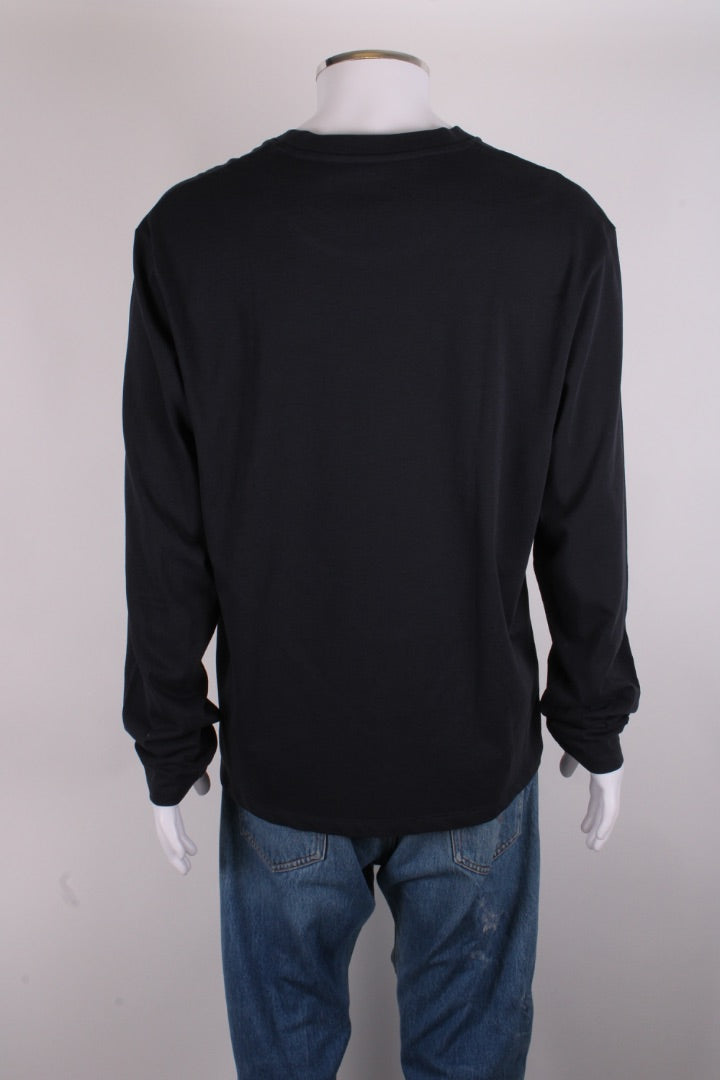 Jil Sander+ L/S Logo Patch Top Navy XXL | XXL, Navy