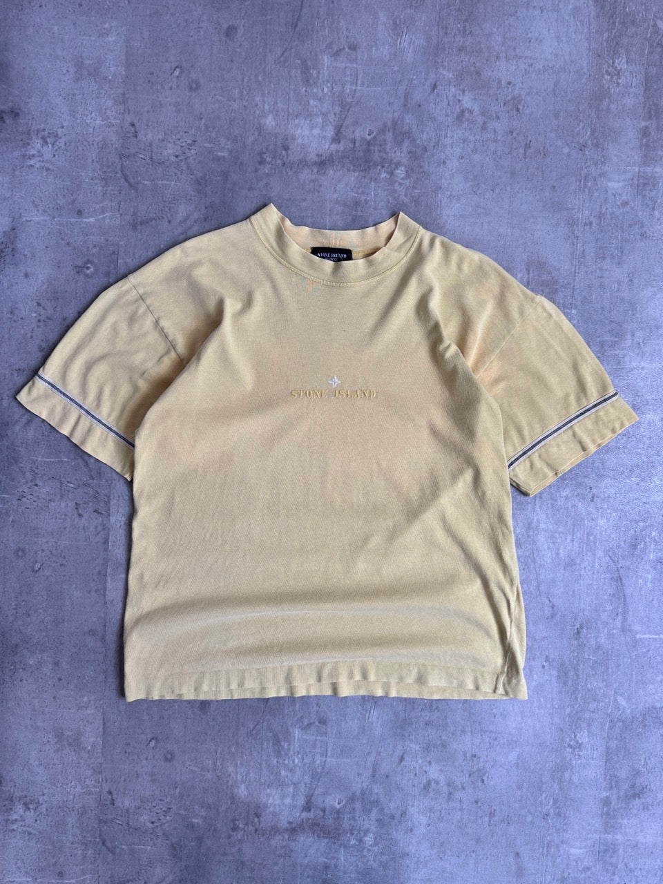 S/S 1987 Stone Island Marina Yellow Tee