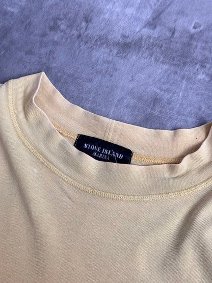 S/S 1987 Stone Island Marina Yellow Tee