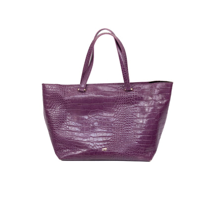 Cavalli Class Croc Effect Hand Bag