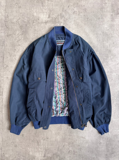 Missoni Sport Abstract Lined Crinkle Utility Blouson