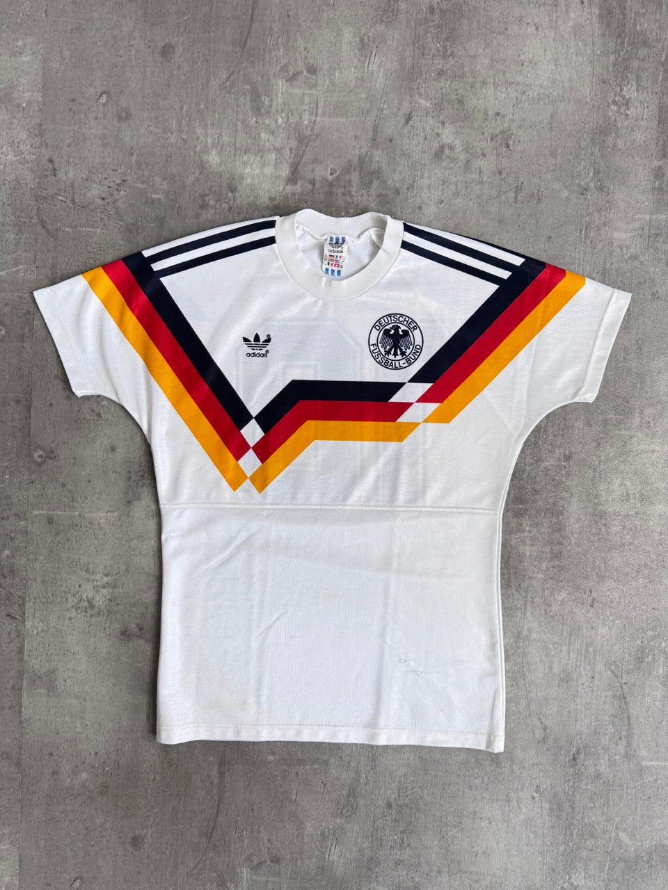 1990 Rare Adidas West Germany Home '10' Football Shirt