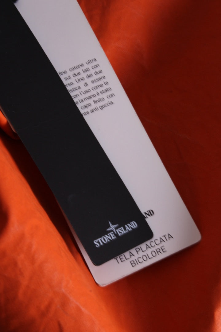 Stone Island Tela Placcata Bicolour Vest Mustard/ Orange M | Medium, Orange