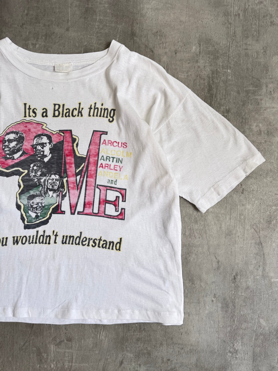 90s 'Its a Black Thing' Single Stitch Graphic Tee