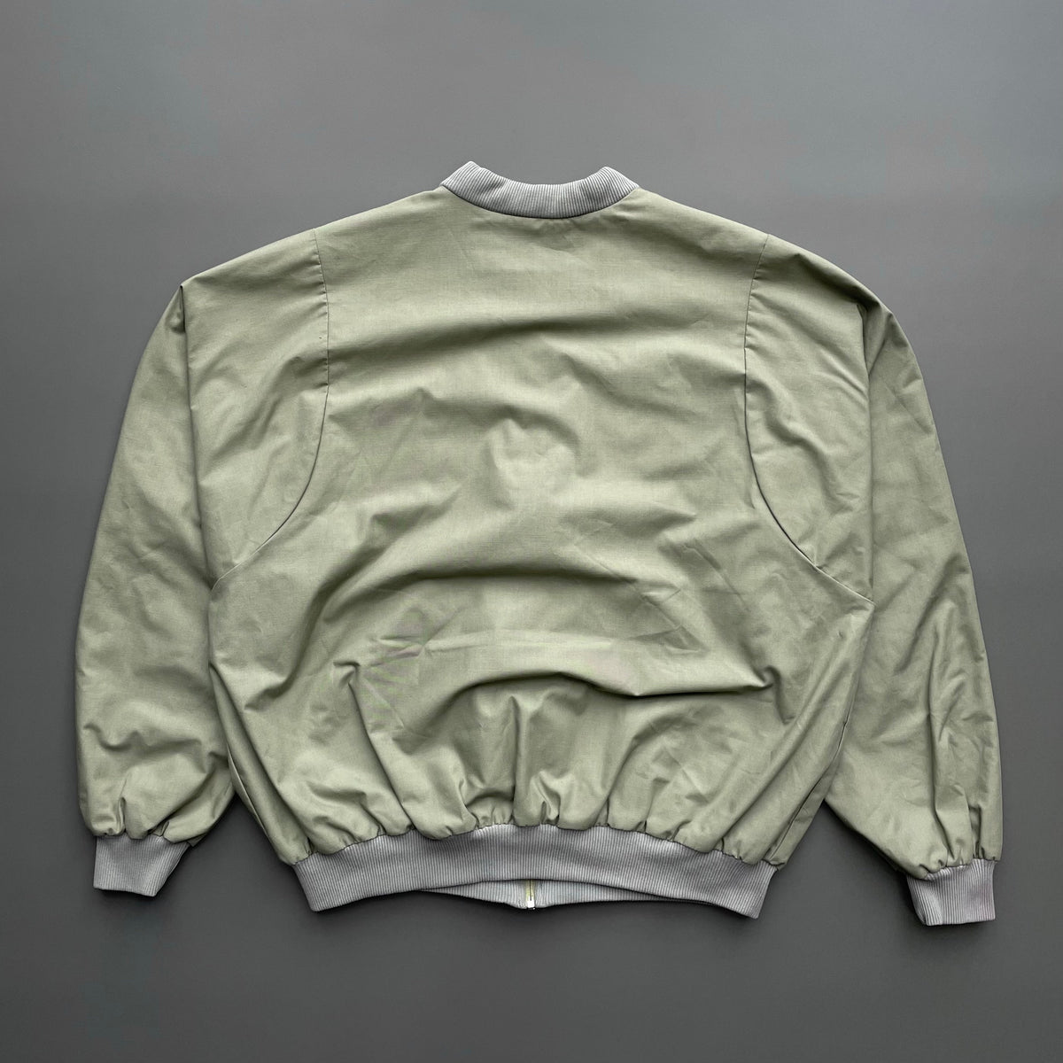 Lacoste Chemise Green & Plaid 90s Reversible Bomber Jacket | X-Large, Green