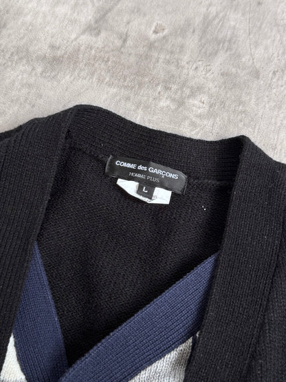 Comme Des Garçons Homme Plus Layered Knit Cardigan