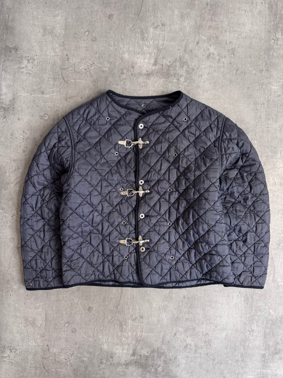 AW1992 Stone Island Fireman Clasp Quilted Rework Liner Jacket