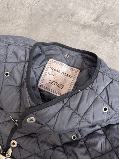 AW1992 Stone Island Fireman Clasp Quilted Rework Liner Jacket