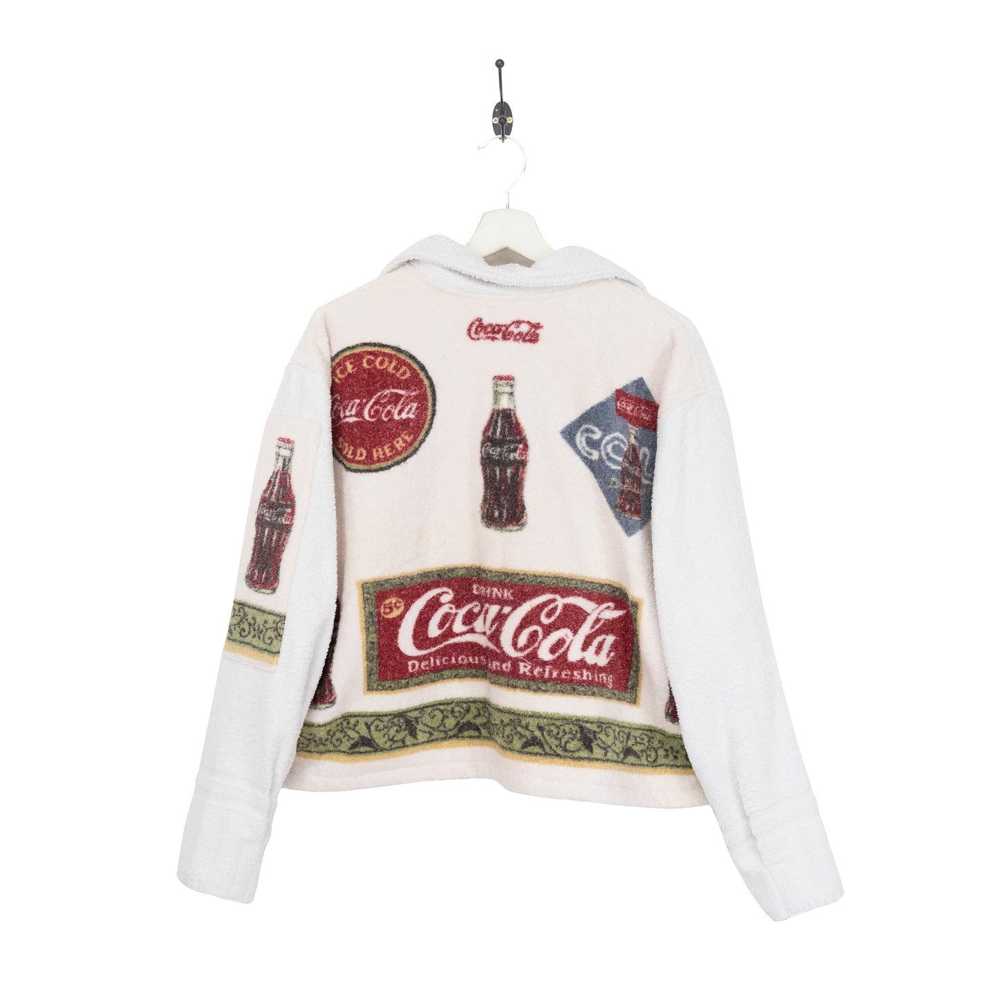 VT Rework : Coca Cola Towelling Longsleeve Button Down Shirt