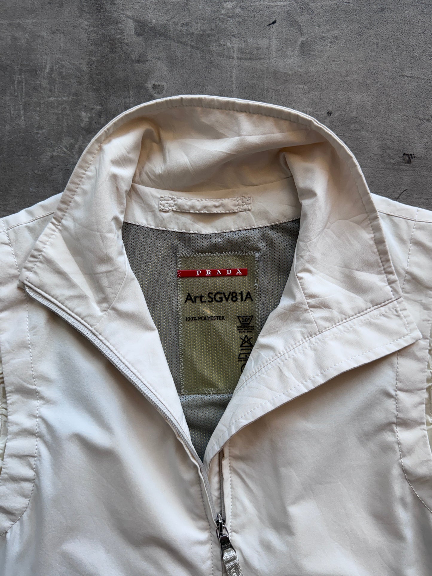 Prada Sport Gore-Tex Technical Gilet | Small, Multicoloured