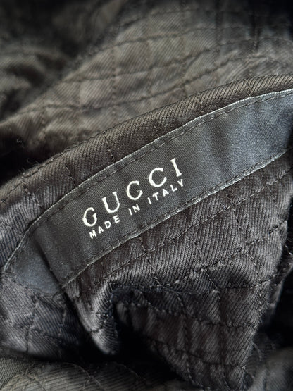 Gucci 2021/22 Cafe Racer Moto Quilted Utility Jacket