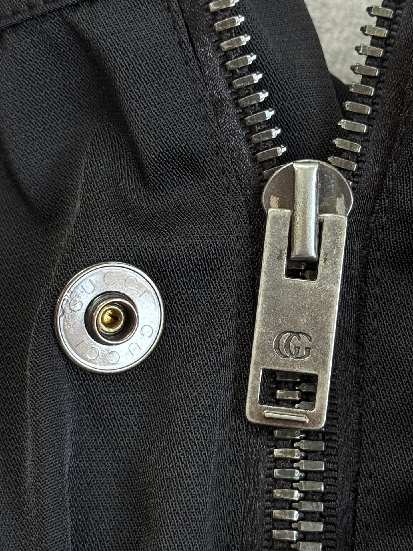 Gucci 2021/22 Cafe Racer Moto Quilted Utility Jacket