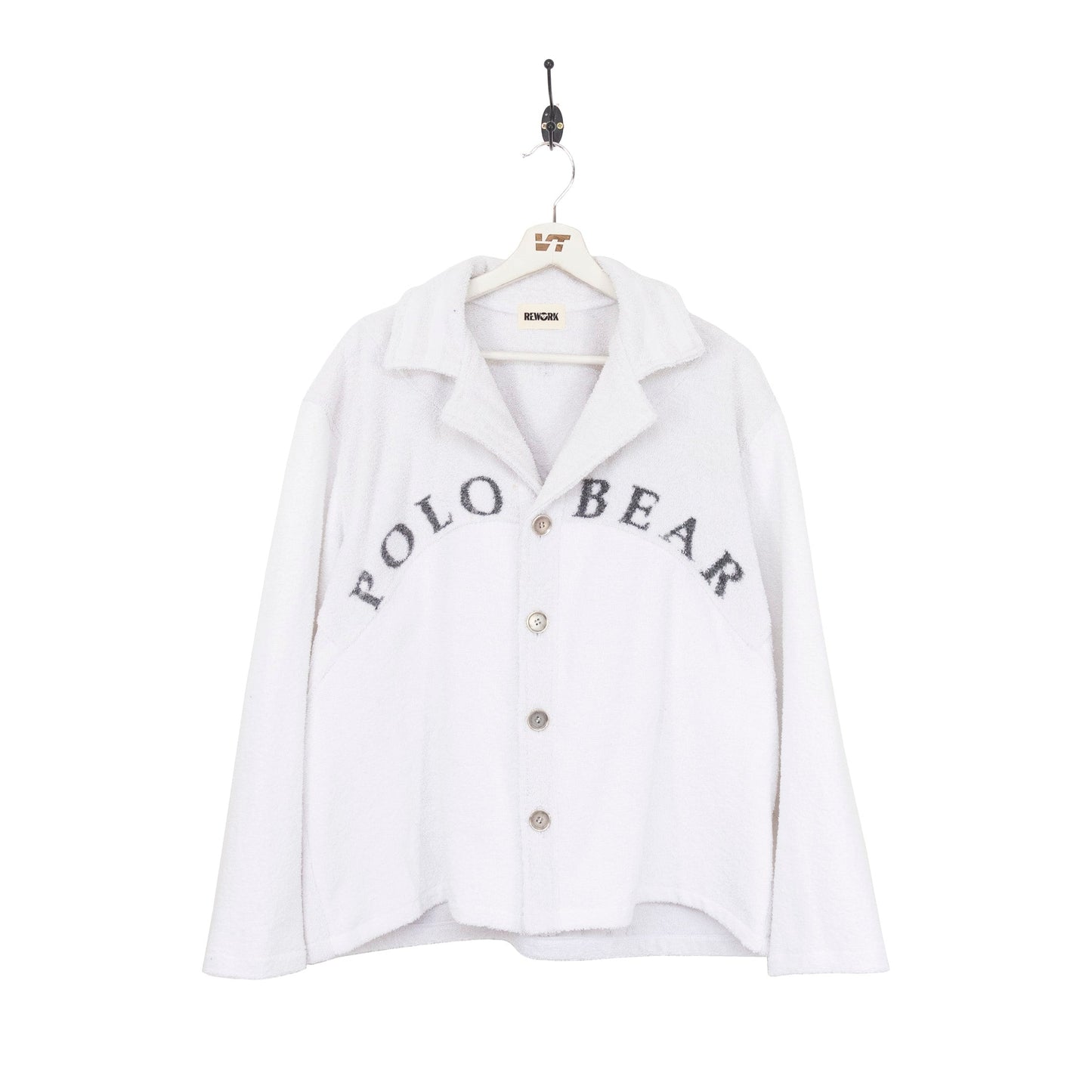 VT Rework : Polo Bear Ralph Lauren Longsleeve Towelling Button Down Shirt