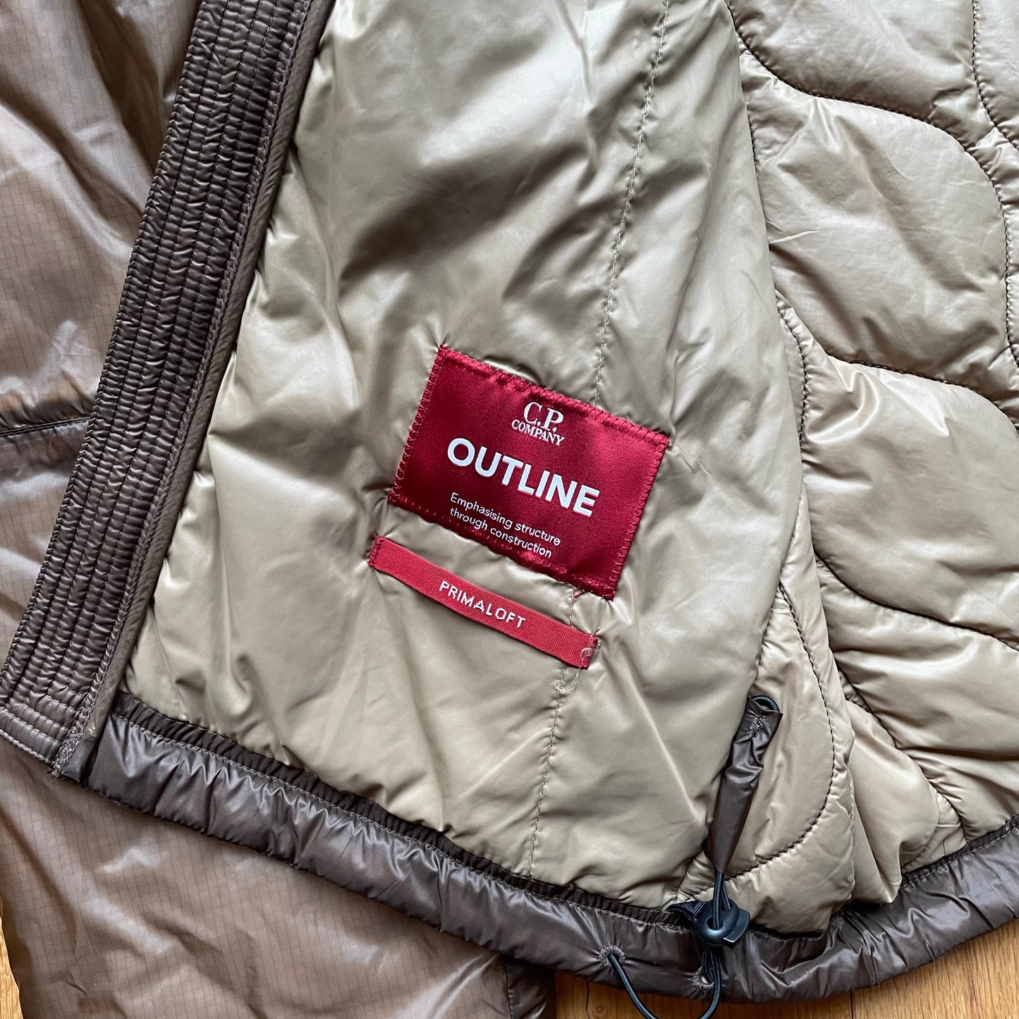C.P. Company Outline Jacket in Cumin (RRP ¬£625) | Small, Cumin